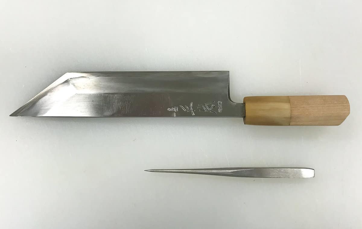 Unagi-saki hocho for eel