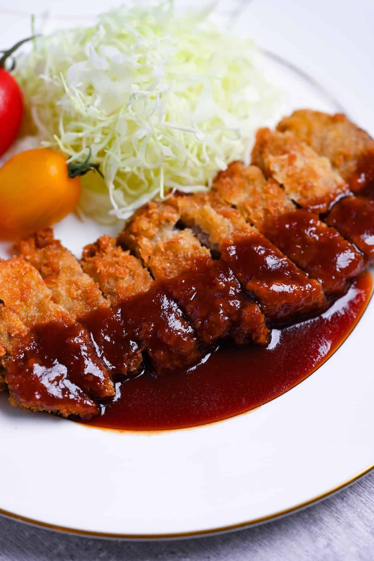 Japan: The Ultimate Cookbook Beef Katsu (Bifukatsu)