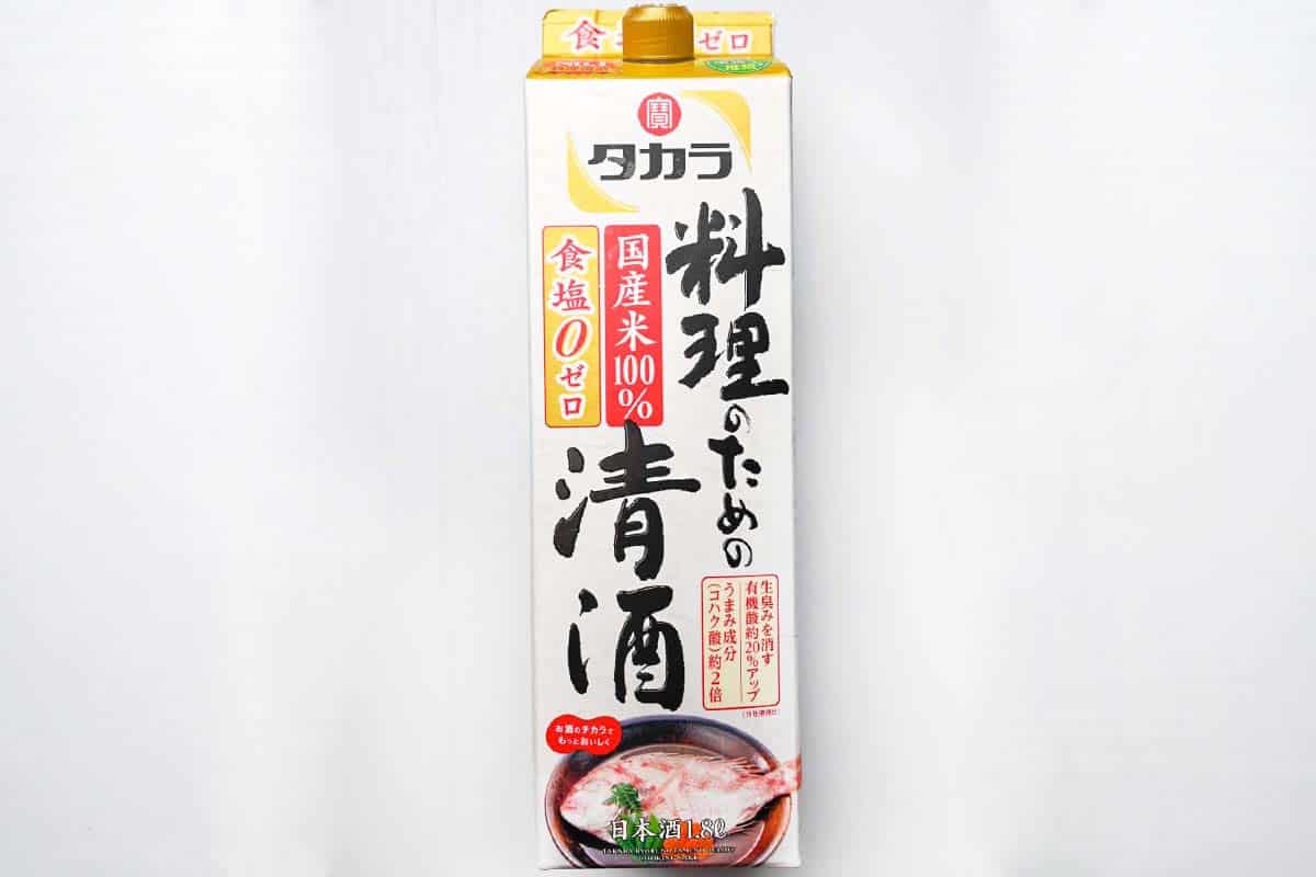 takara cooking sake with no added salt