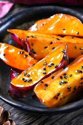 Japanese candied sweet potato "daigaku imo"