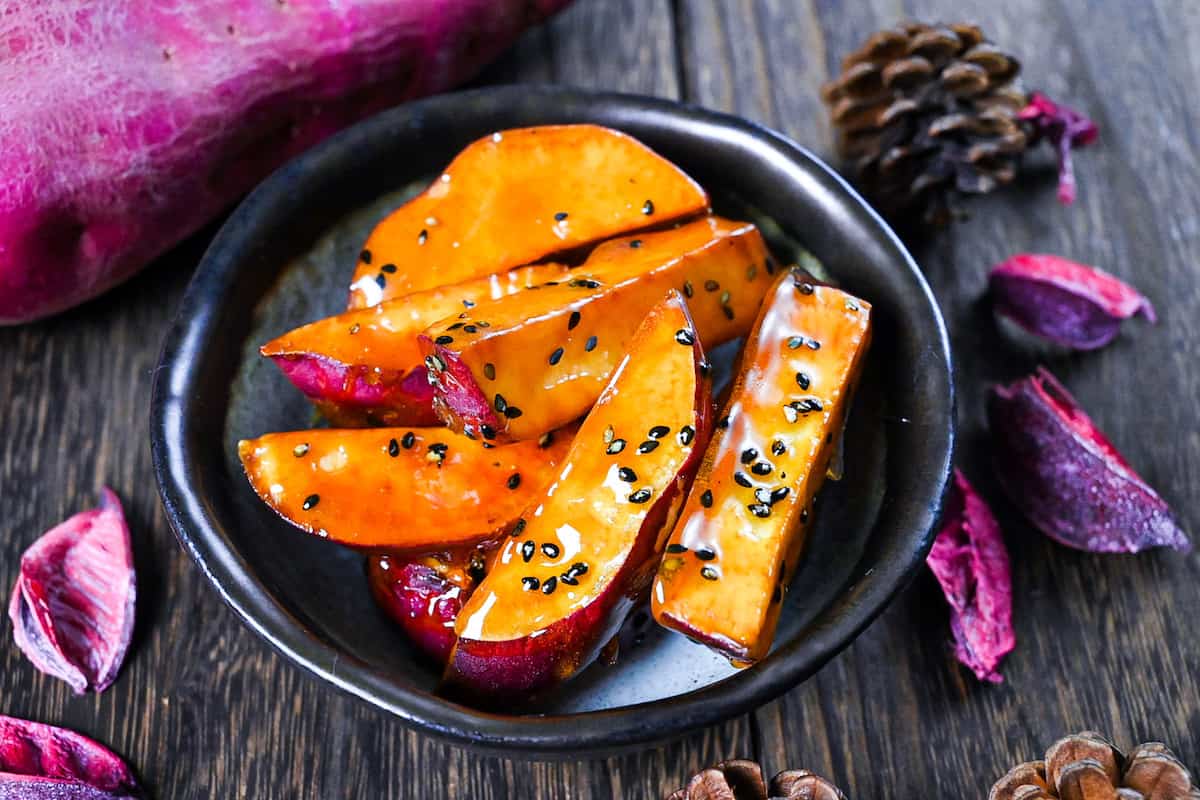 Japanese candied sweet potato "daigaku imo"
