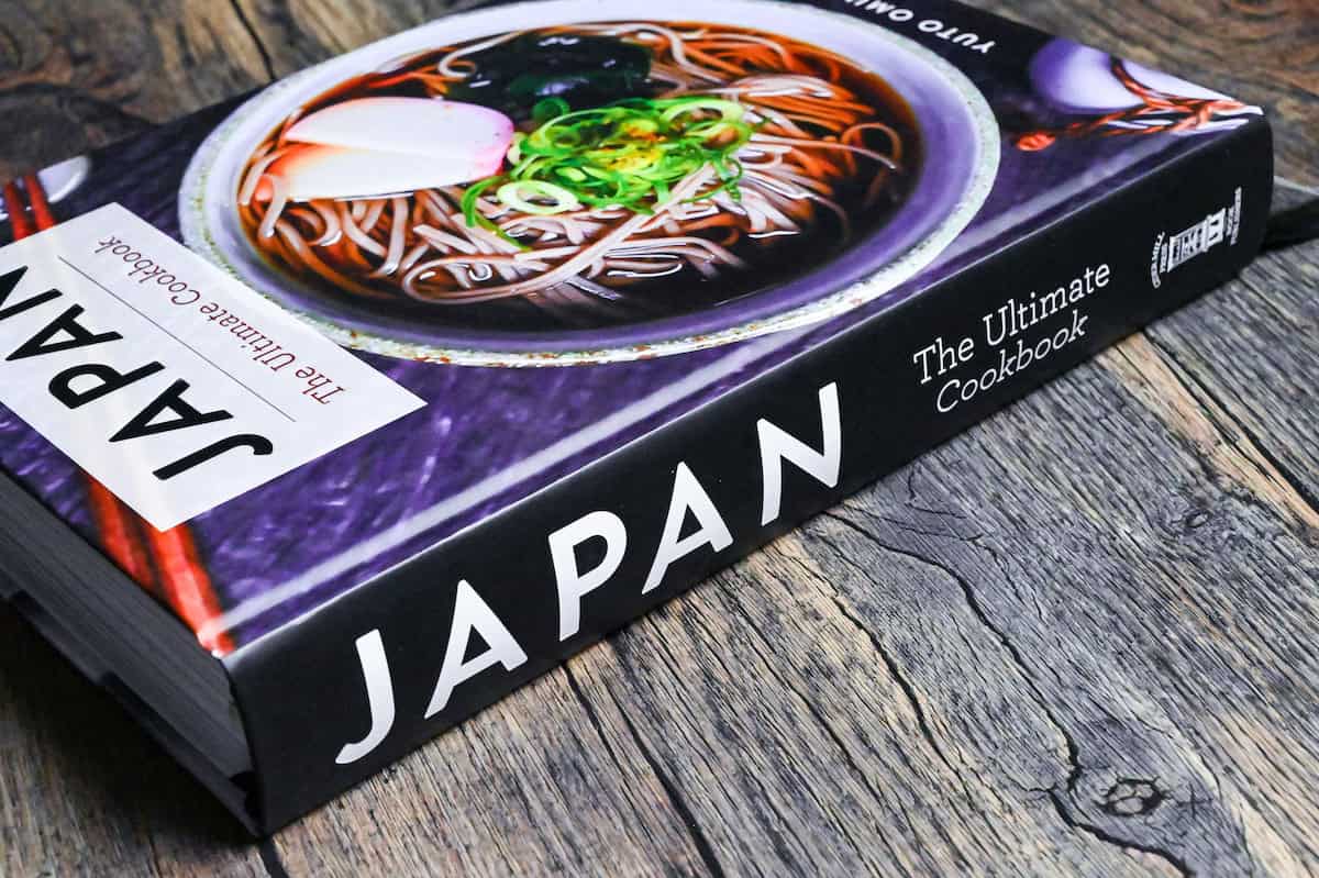 Japan The Ultimate Cookbook by Yuto Omura side view