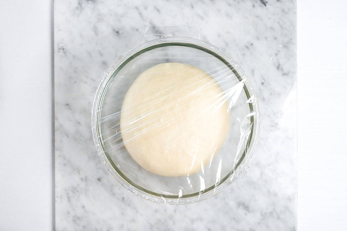 nama shokupan dough doubled in size