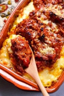 Saizeriya Style Meat Doria with spoon