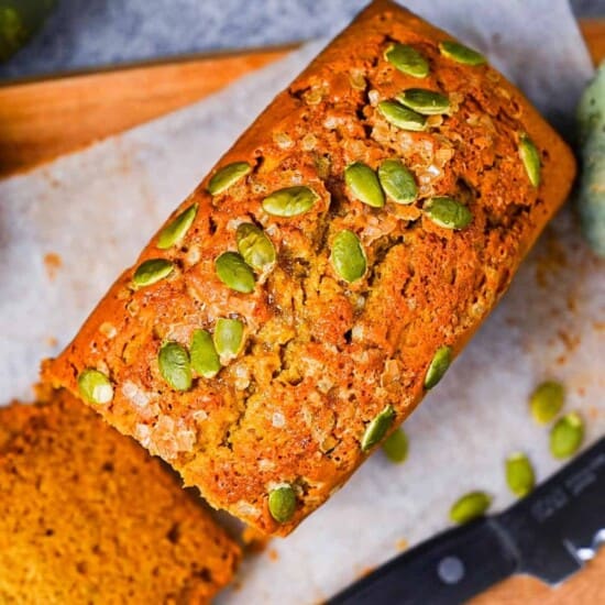 spiced kabocha loaf cake thumbnail