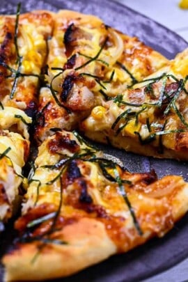 teriyaki chicken pizza thumbnail