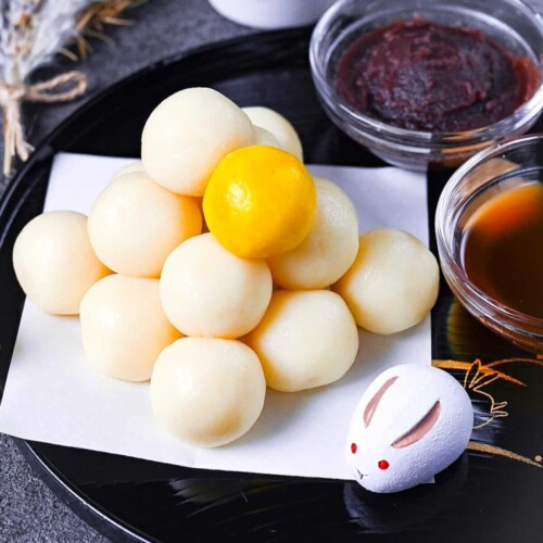 Tsukimi dango moon viewing dumplings thumbnail