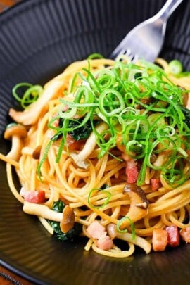 wafu pasta bacon n mushroom thumbnail